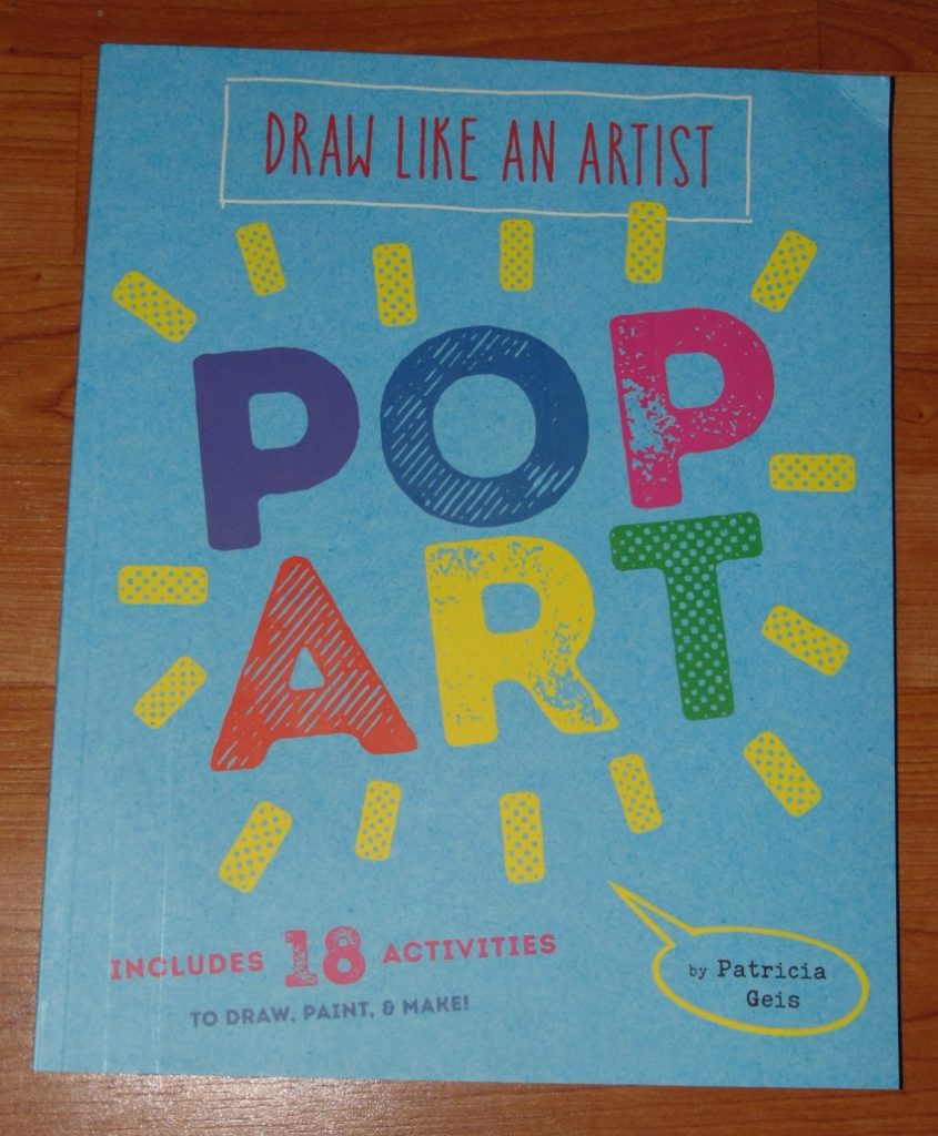 cover of the book draw like an artist Pop Art