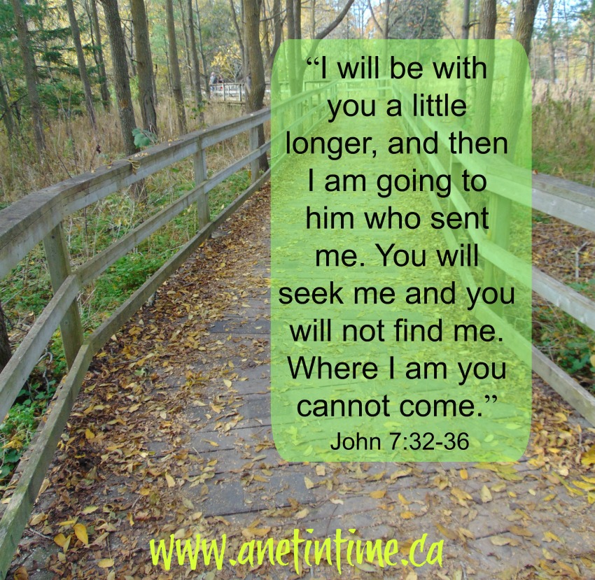 Devotional John 7:32-36 Where I Go