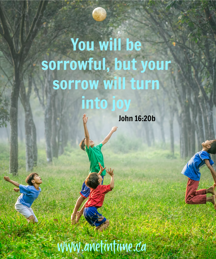 John 16:16-24 Sorrow will be turned to joy