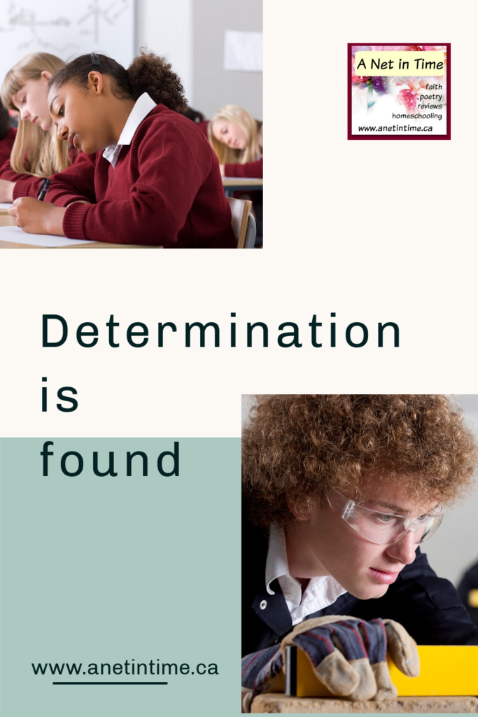 Determination is found
