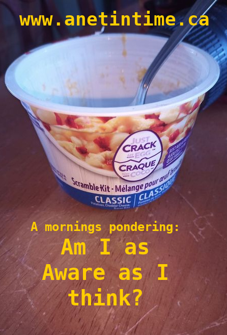 As Aware as I think