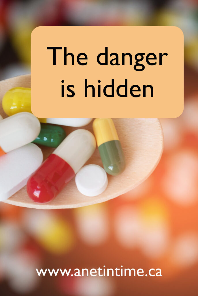 The danger is hidden