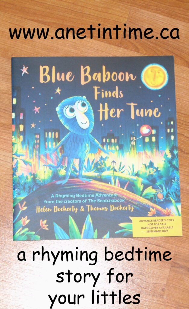 Blue Baboon finds her tune