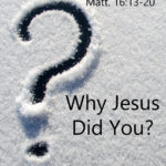 why jesus did you text on snowy ground with question mark