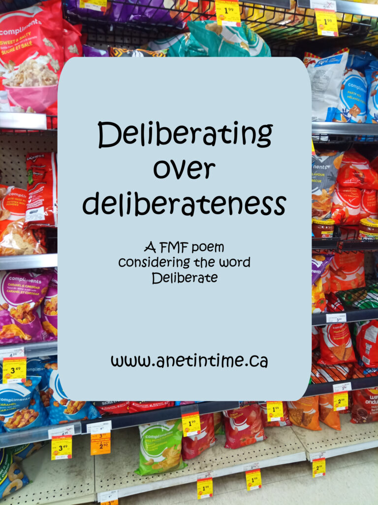 Deliberating over deliberateness