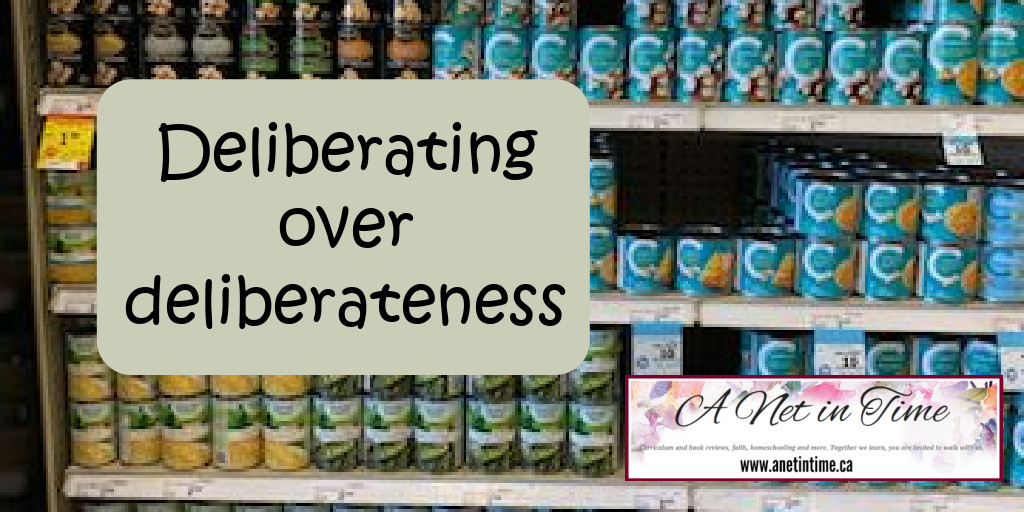 Deliberating over deliberateness