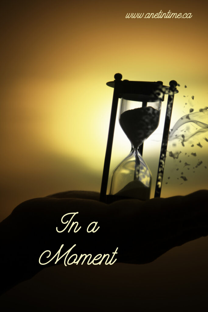 In A moment