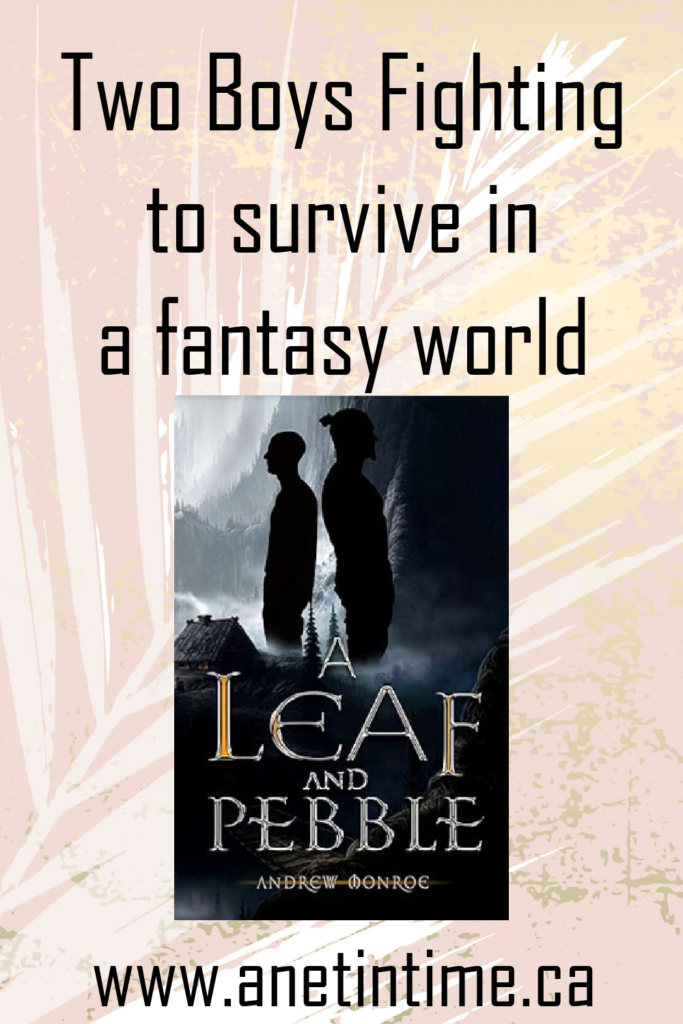 a leaf and pebble