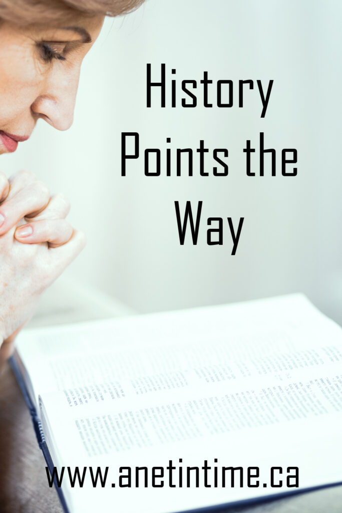 history points the way
