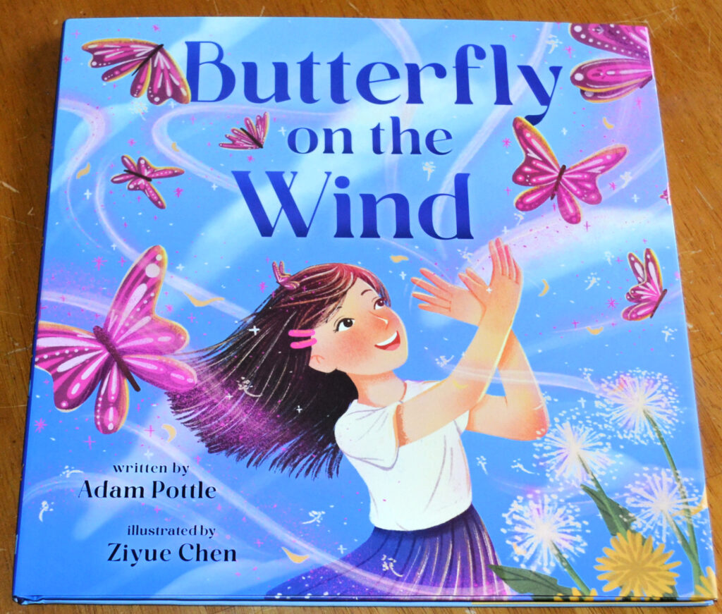 Butterfly on the wind
