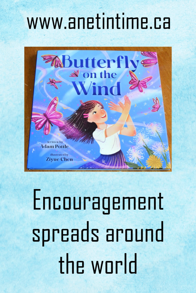 Butterfly on the wind