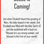 Jesus is coming Luke 1:39-45