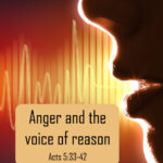 Anger and the Voice of Reason anger and the voice of reason